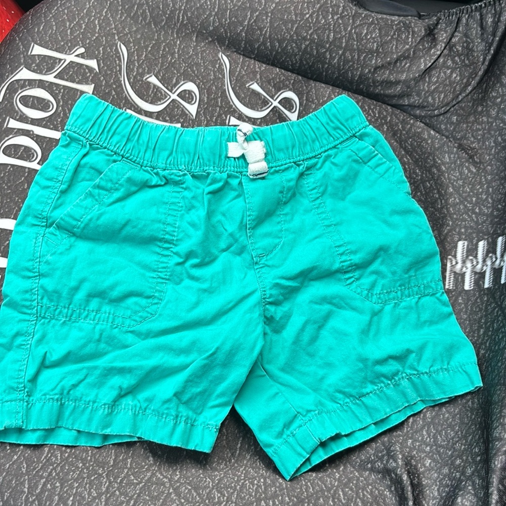 Carters teal Kids shorts